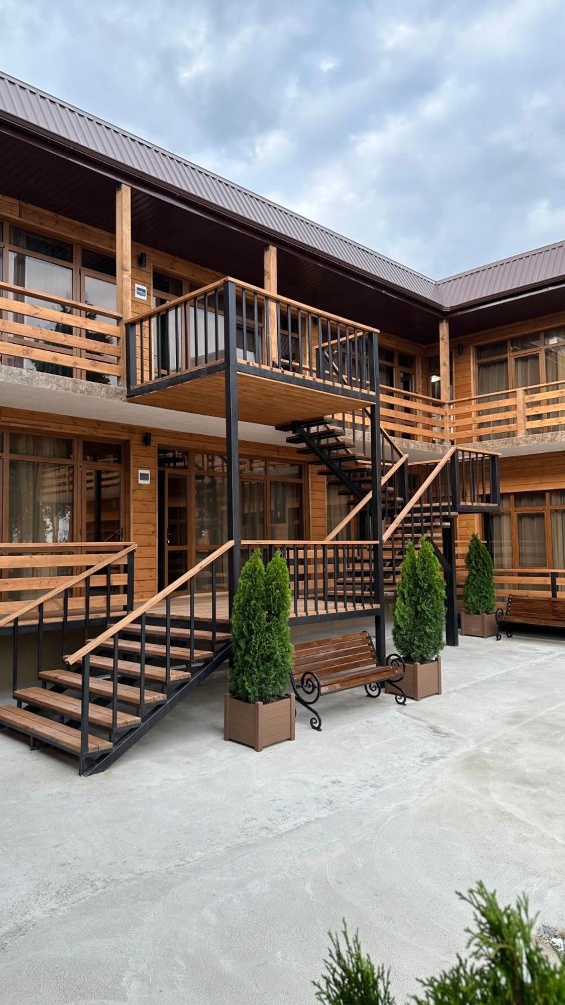 Hôtel Лилия à Goudaouta Extérieur photo